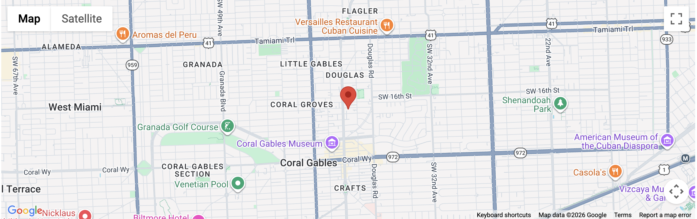 The Ponce Tower Condo  Map